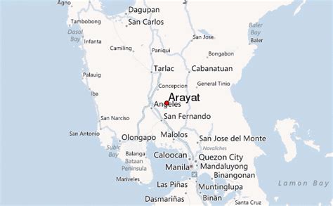 Arayat Map .